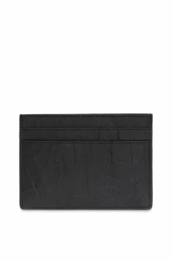 Saint Laurent BLACK Card case with metal logo