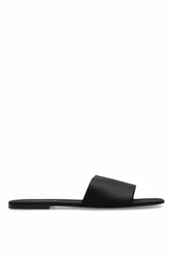 Saint Laurent BLACK āCarlyleā Slippers