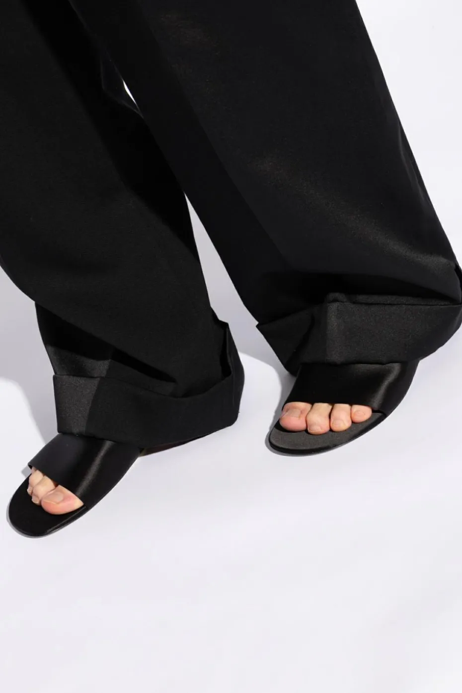 Saint Laurent BLACK ‘Carlyle’ Slippers