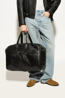 Saint Laurent BLACK Carry-on bag "Camp Maxi"