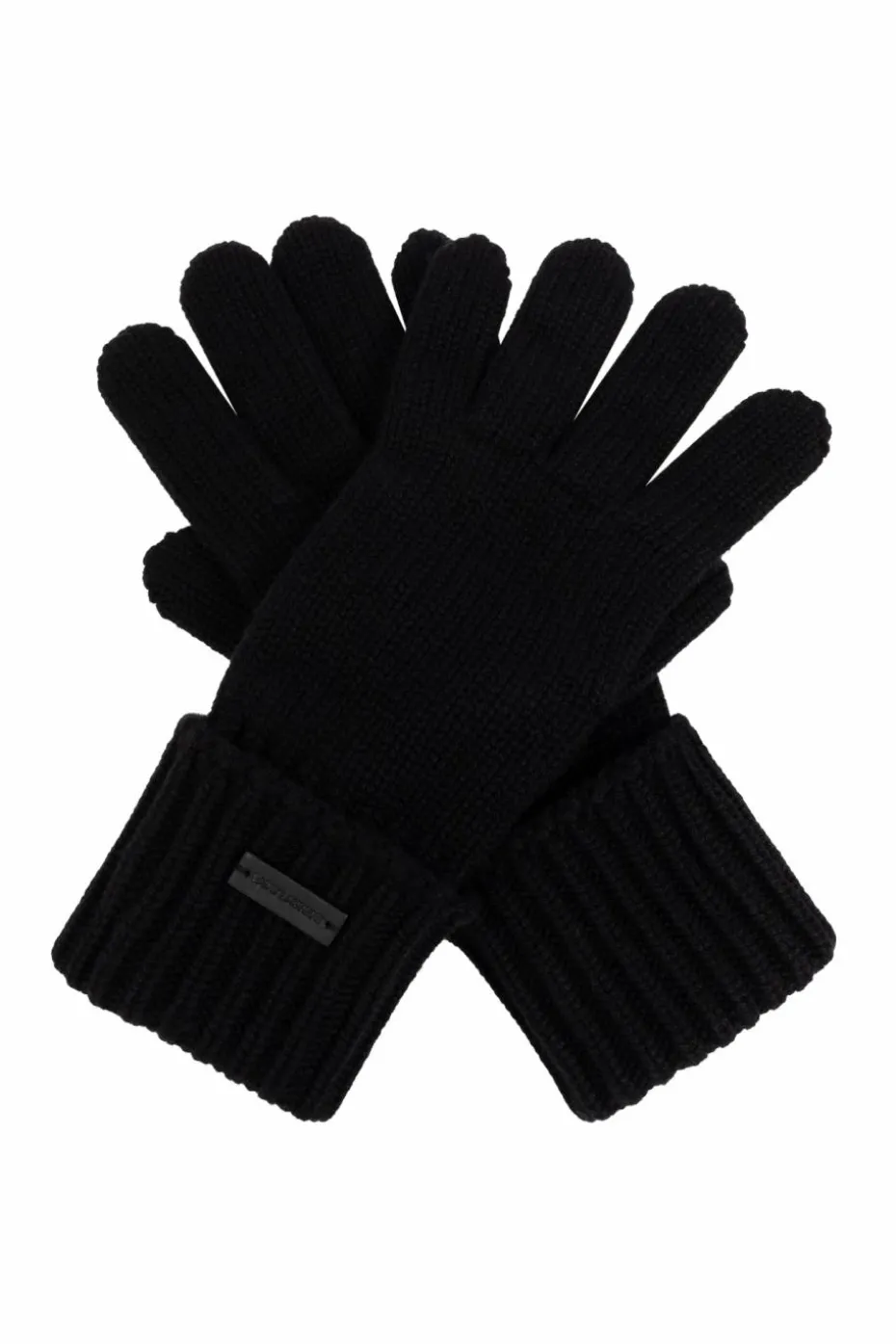 Saint Laurent BLACK Cashmere gloves