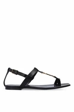 Saint Laurent BLACK ‘Cassandra’ sandals
