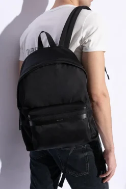 Saint Laurent BLACK ‘City’ Backpack
