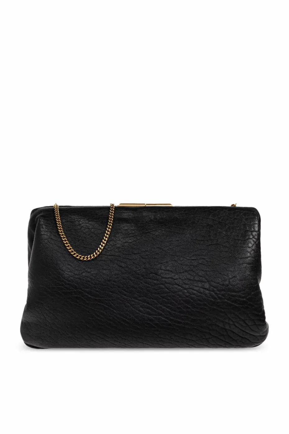 Saint Laurent BLACK Clutch Clutch Large