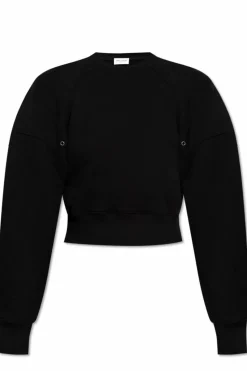 Saint Laurent BLACK Cotton sweatshirt