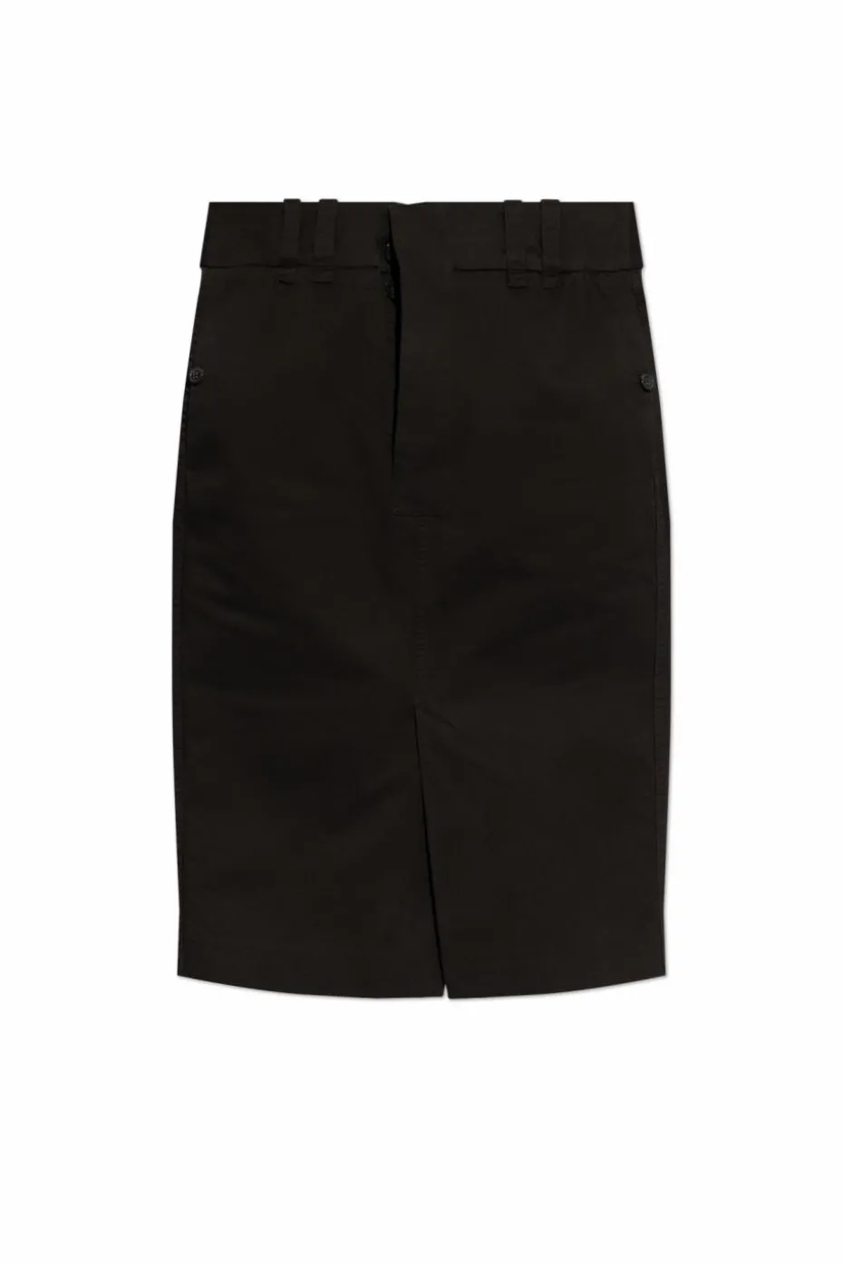 Saint Laurent BLACK Cotton Skirt
