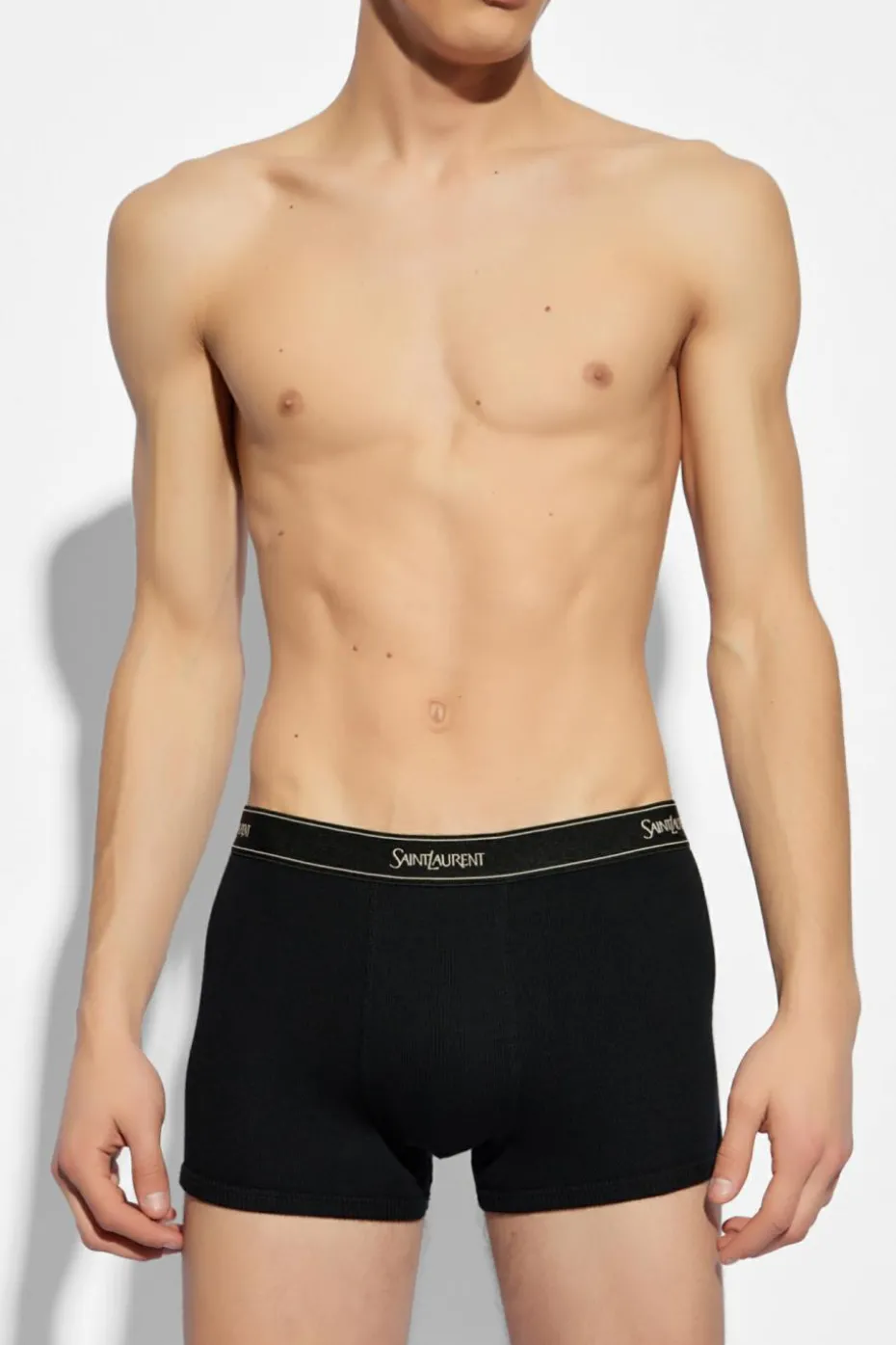 Saint Laurent BLACK Cotton Boxers