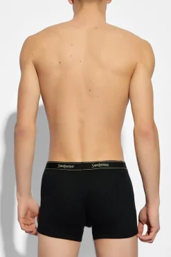 Saint Laurent BLACK Cotton Boxers