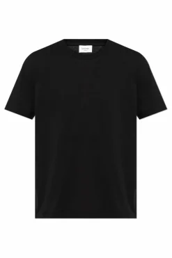 Saint Laurent BLACK Cotton T-shirt