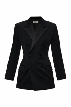 Saint Laurent BLACK Double-breasted blazer