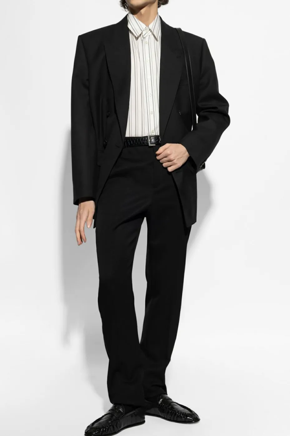 Saint Laurent BLACK Double-breasted blazer