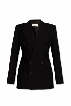 Saint Laurent BLACK Double-breasted blazer