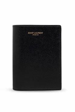 Saint Laurent BLACK Foldable Wallet