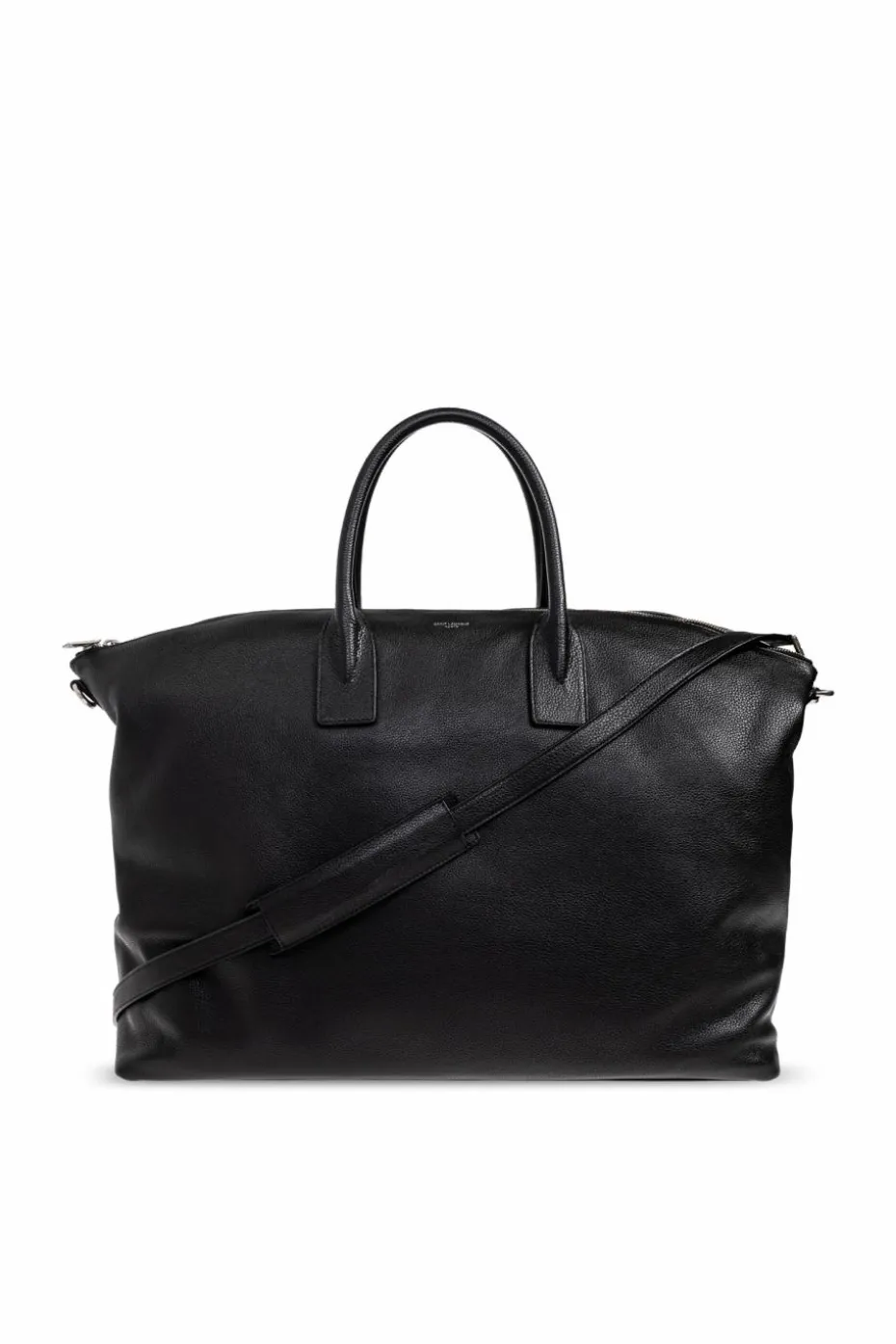 Saint Laurent BLACK "Giant Bowling Bag" shopper bag