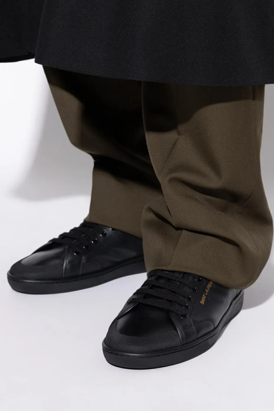 Saint Laurent BLACK ‘Gym Low’ sports shoes