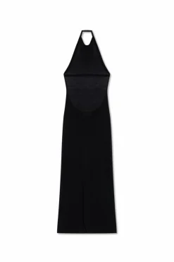 Saint Laurent BLACK Halter dress