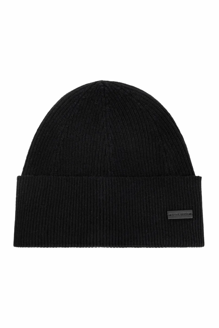 Saint Laurent BLACK Hat with logo patch