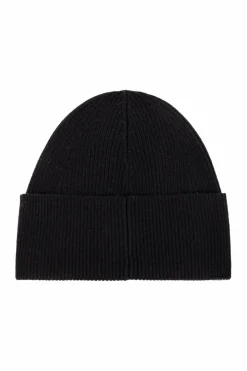 Saint Laurent BLACK Hat with logo patch