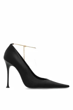 Saint Laurent BLACK Heeled shoes RƩgine