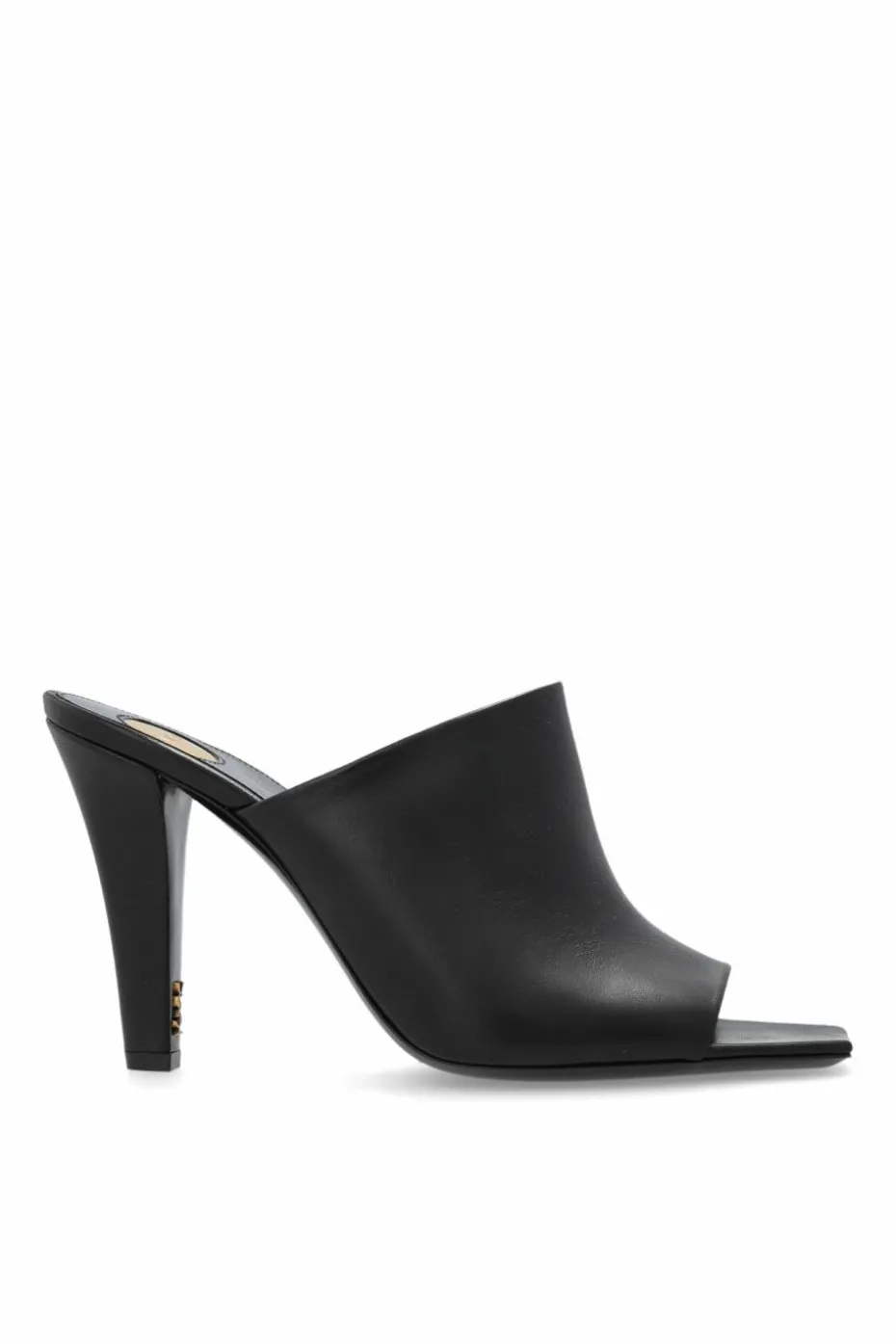 Saint Laurent BLACK "Jill" heeled sandals