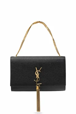 Saint Laurent BLACK ‘Kate Monogram’ shoulder bag