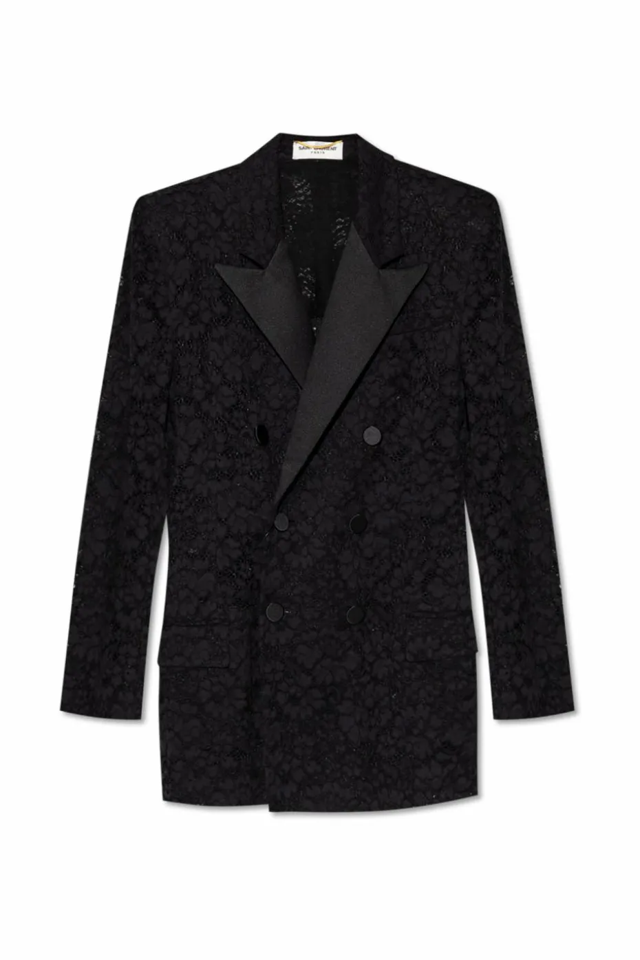 Saint Laurent BLACK Lace blazer