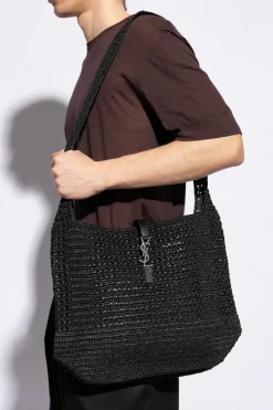 Saint Laurent BLACK ‘LE 5 A 7 Medium’ shopper bag