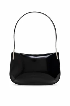 Saint Laurent BLACK Leather Shoulder Bag