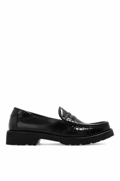 Saint Laurent BLACK Leather loafers