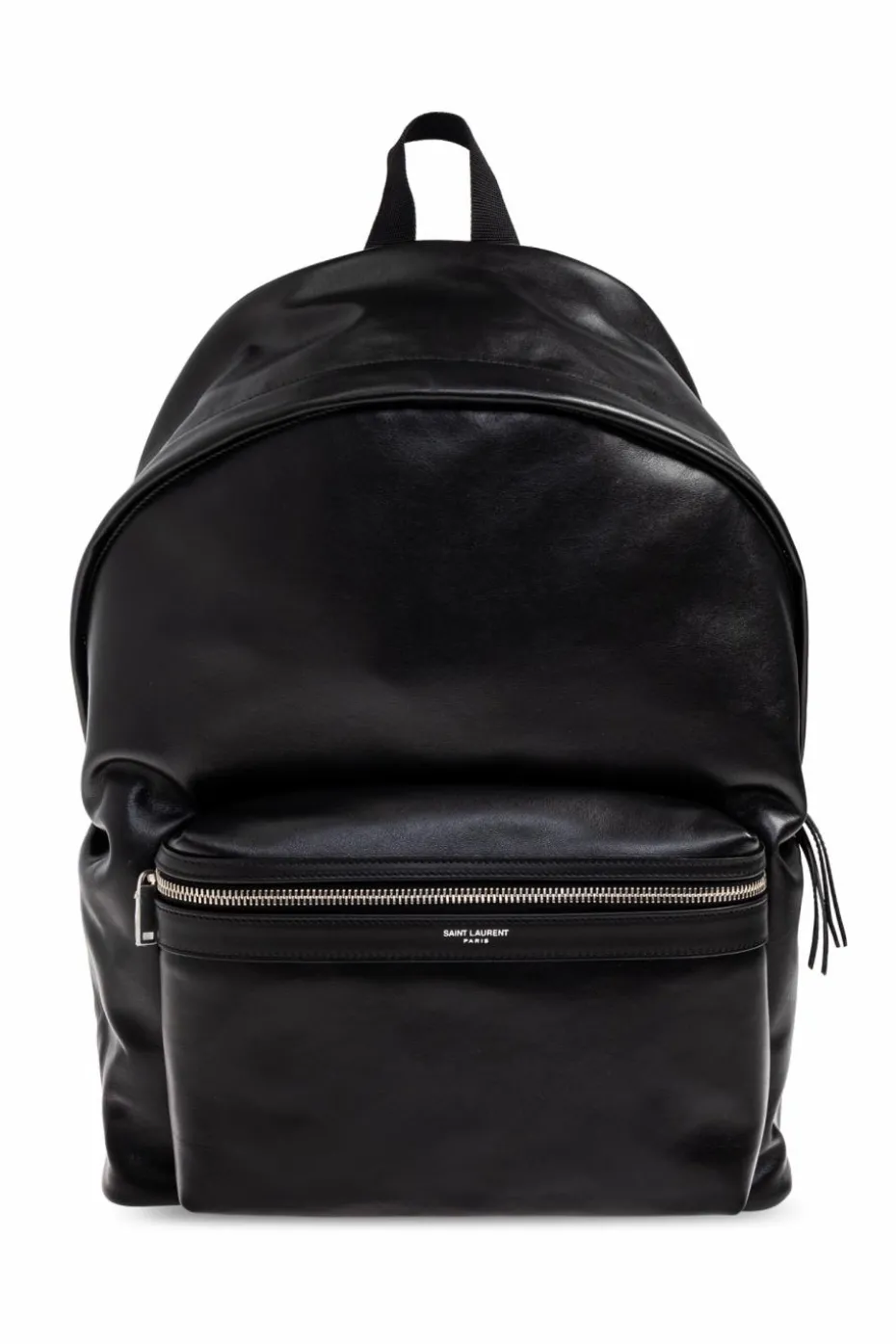 Saint Laurent BLACK Leather backpack ‘City’