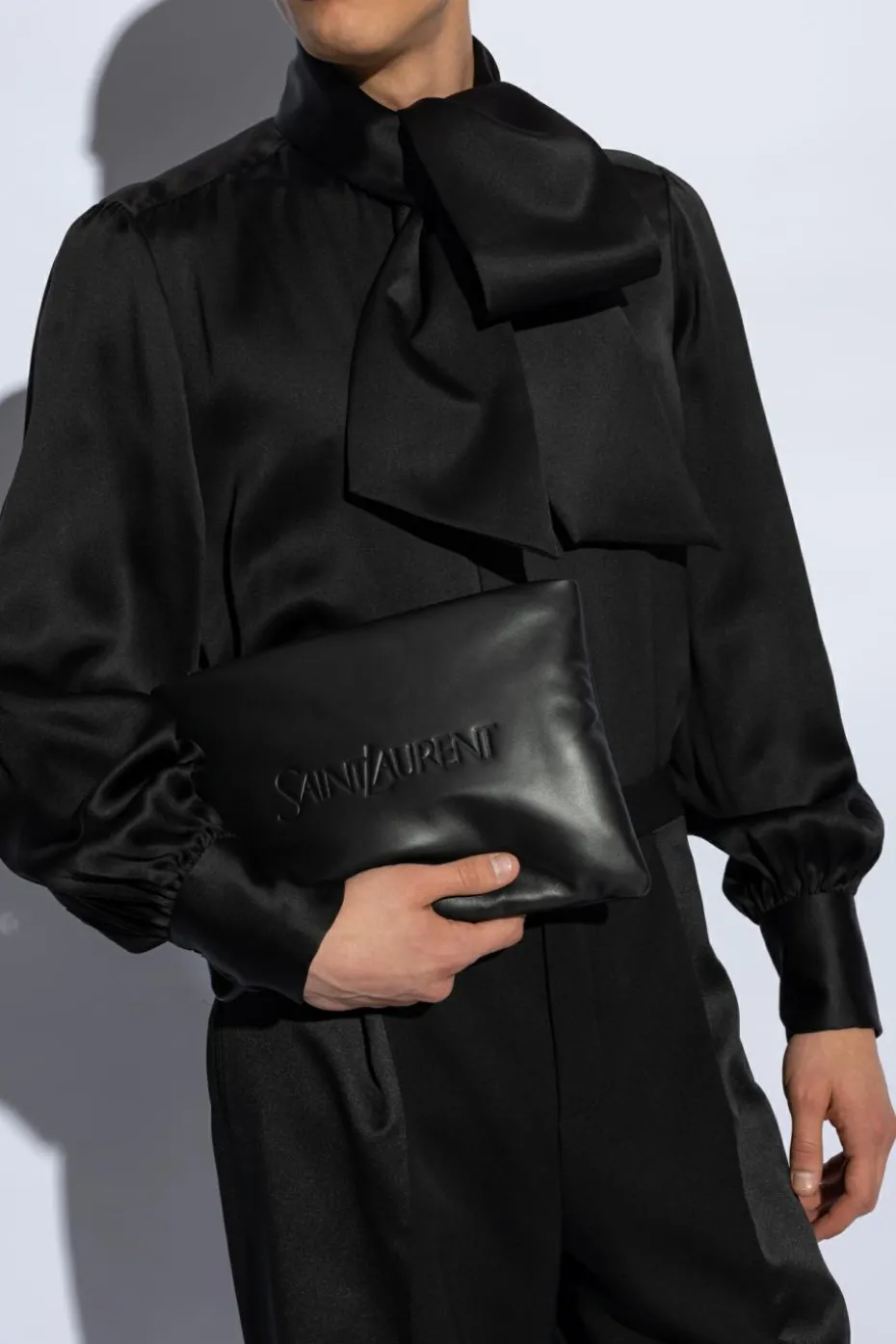 Saint Laurent BLACK Leather handbag