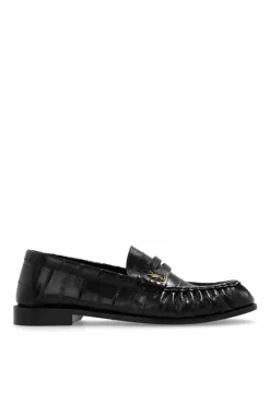 Saint Laurent BLACK Leather loafers