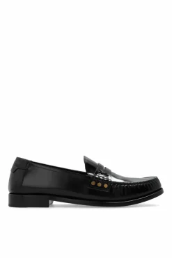 Saint Laurent BLACK Leather loafers