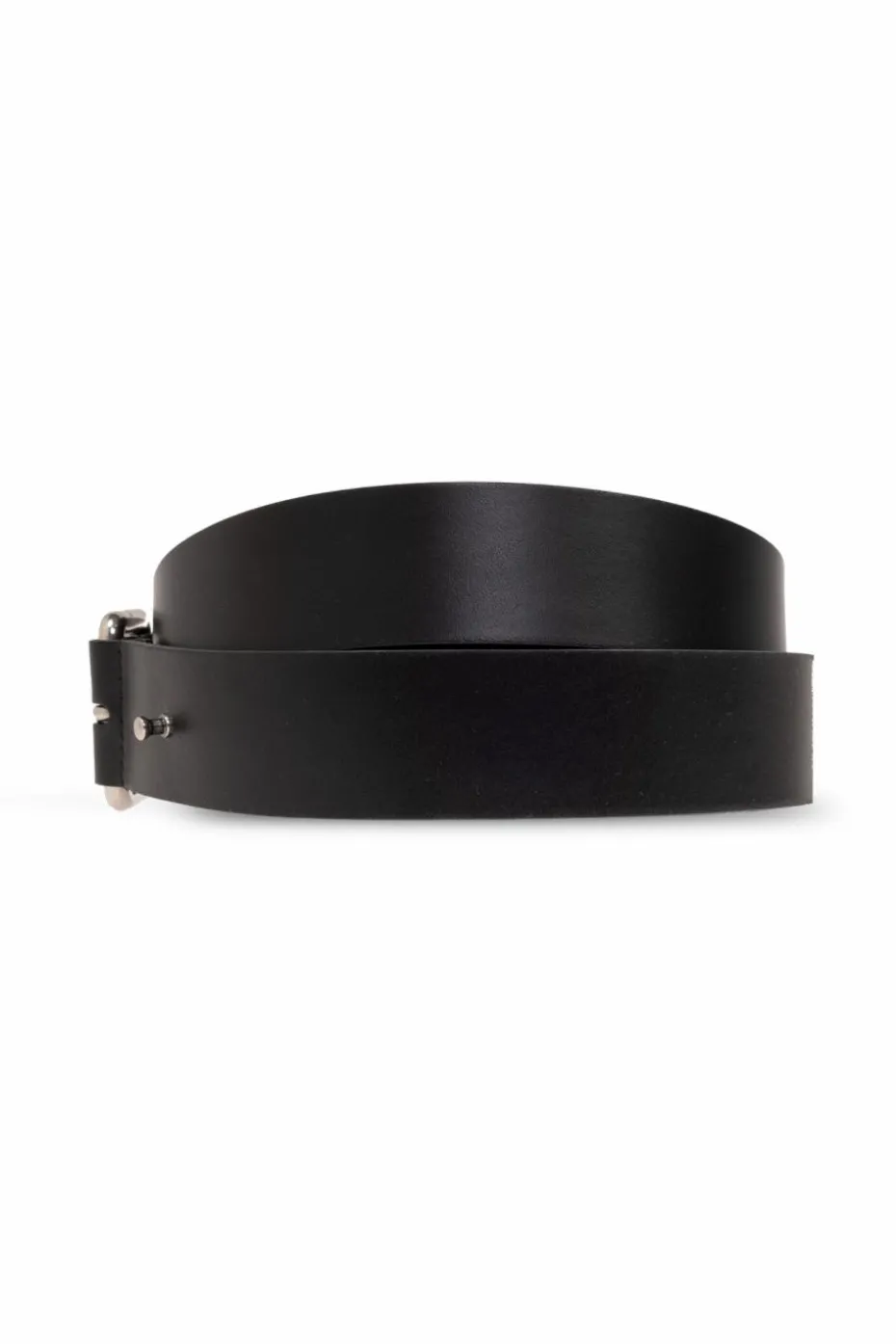 Saint Laurent BLACK Leather belt