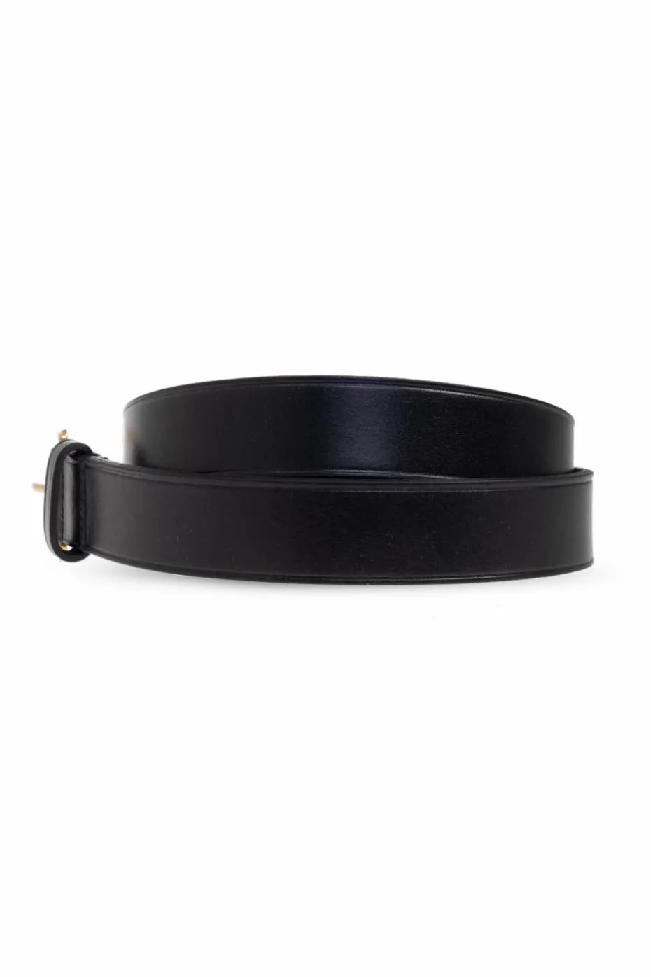 Saint Laurent BLACK Leather belt