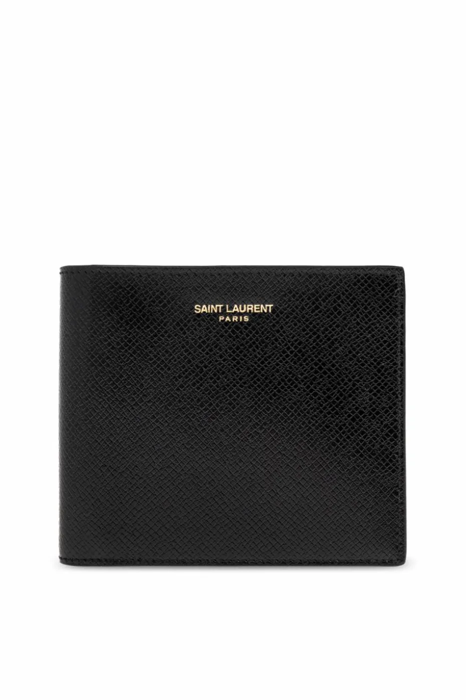 Saint Laurent BLACK Leather wallet