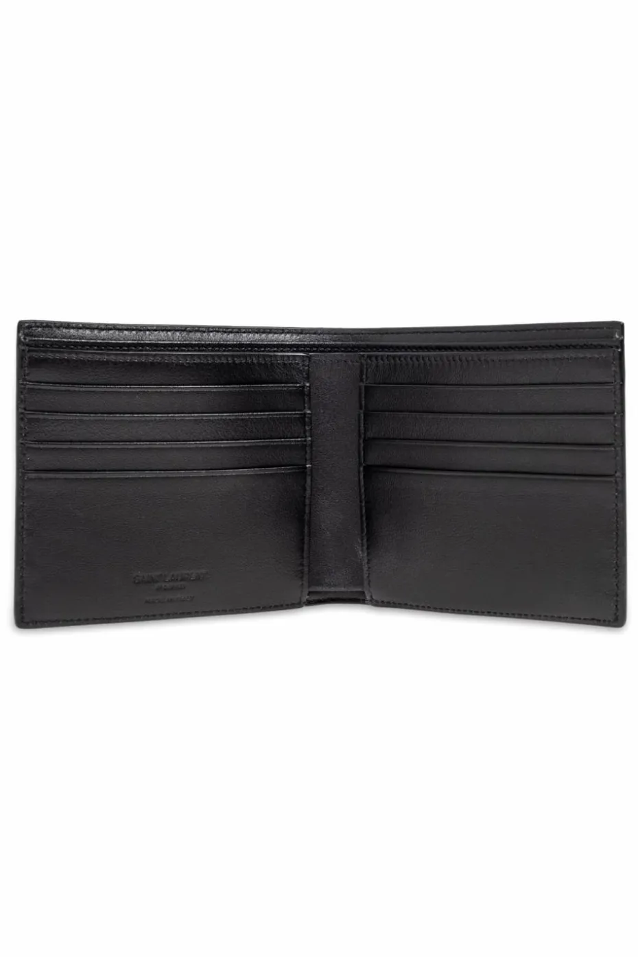 Saint Laurent BLACK Leather wallet