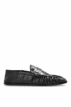 Saint Laurent BLACK Leather shoes type loafers