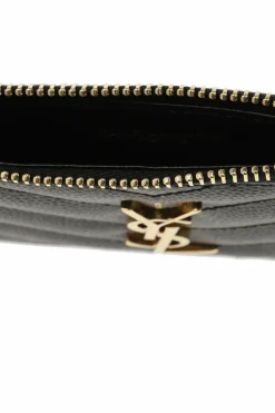 Saint Laurent BLACK Logo card case