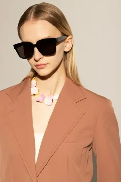 Saint Laurent BLACK ‘Monogram SL M40’ sunglasses