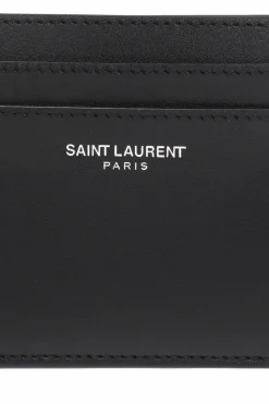 Saint Laurent BLACK 'Monogram' card case