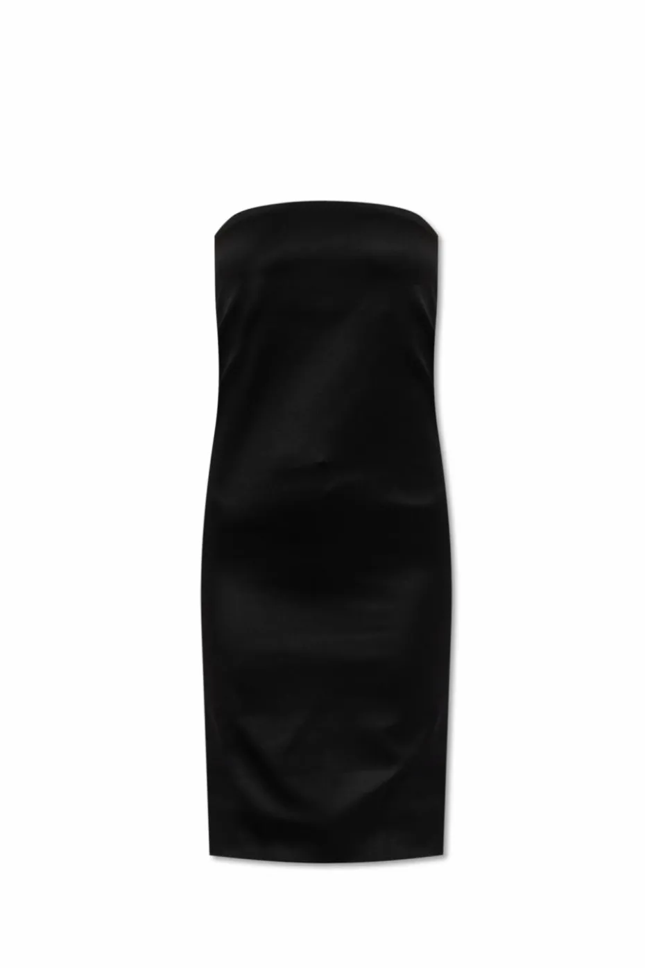 Saint Laurent BLACK Off-shoulder dress