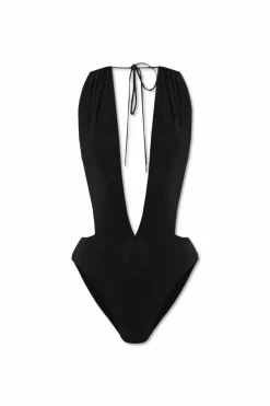 Saint Laurent BLACK One-piece swimsuit
