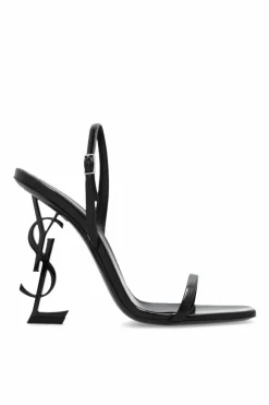 Saint Laurent BLACK ‘Opyum’ heeled sandals