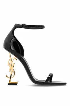 Saint Laurent BLACK ‘Opyum’ heeled sandals