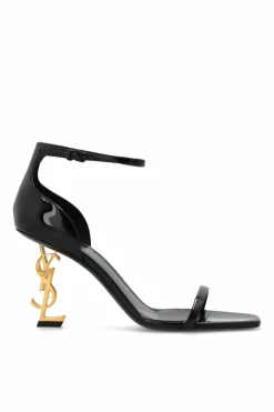 Saint Laurent BLACK ‘Opyum’ heeled sandals