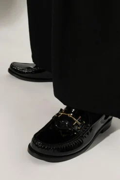 Saint Laurent BLACK Penny loafers