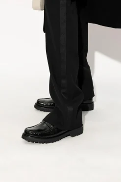 Saint Laurent BLACK ‘Penny’ loafers