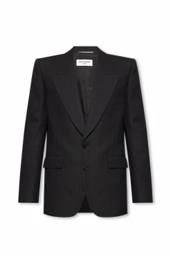 Saint Laurent BLACK Pinstripe blazer