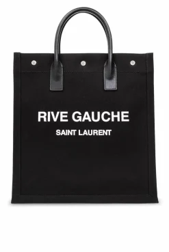 Saint Laurent BLACK ‘Rive Gauche’ shopper bag
